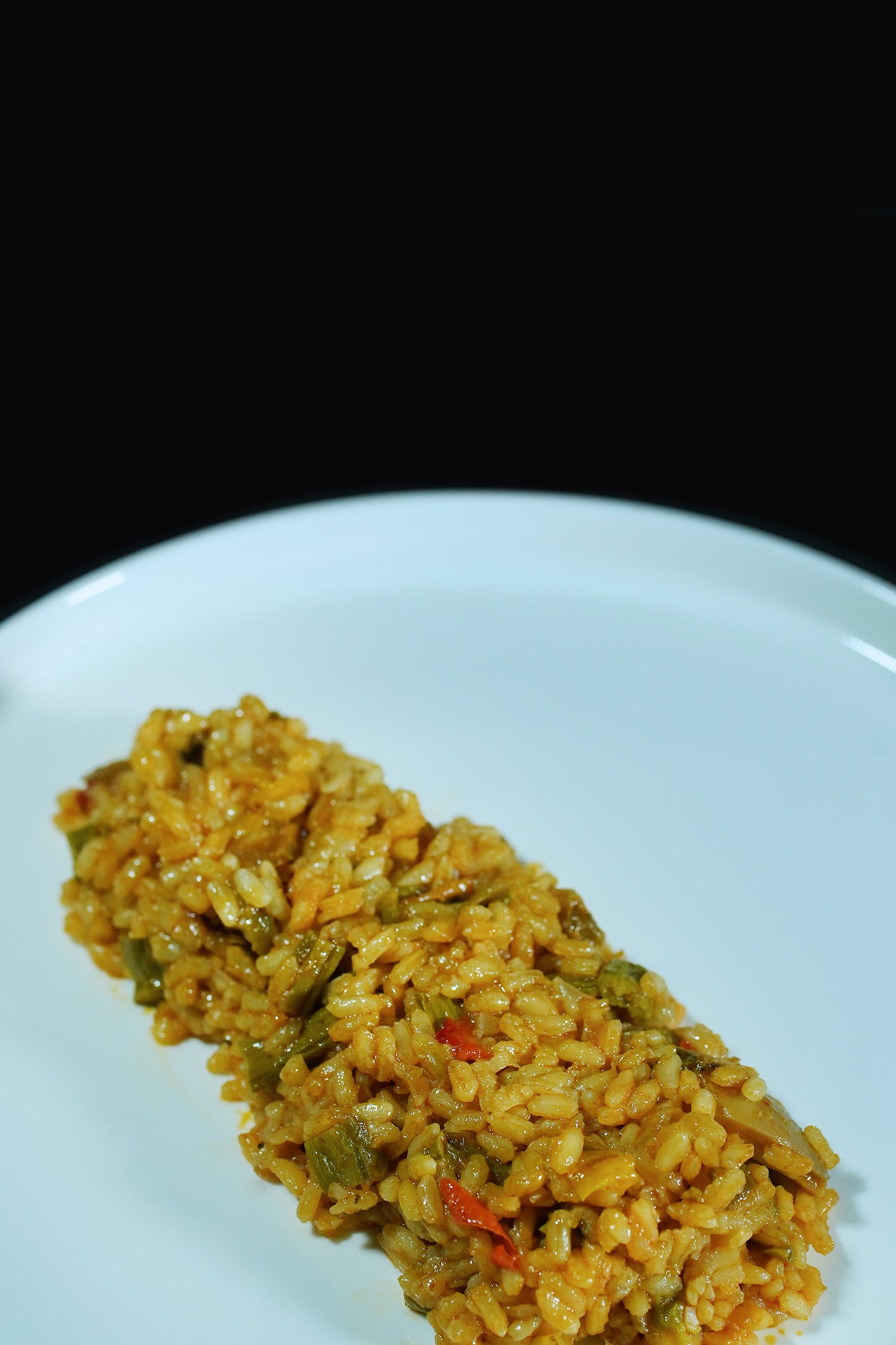 Arroz de champis y trigueros