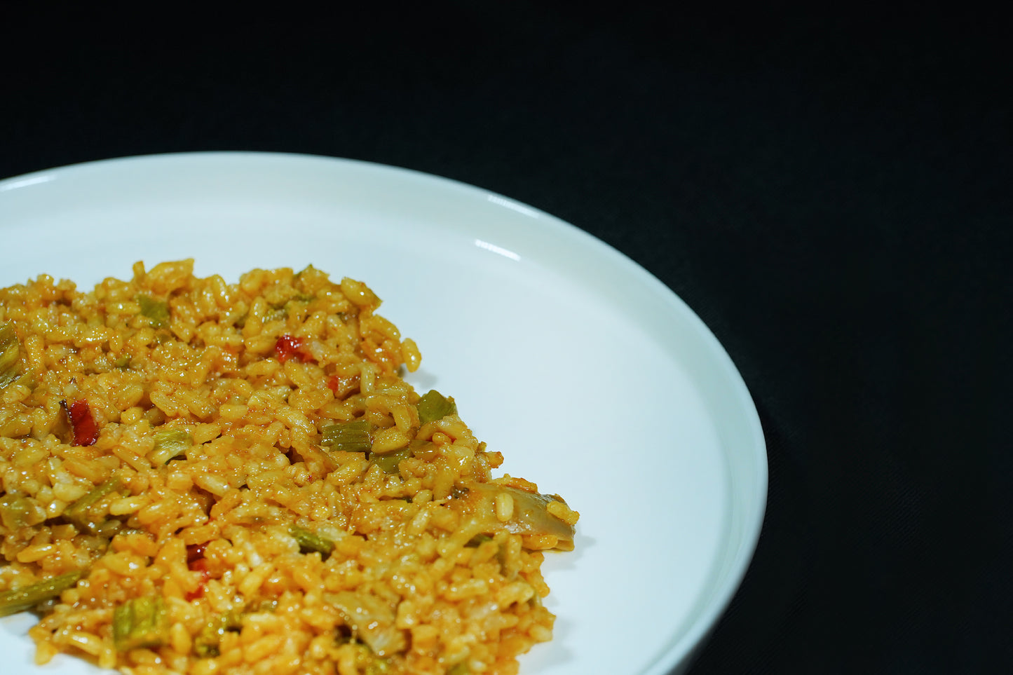 Arroz de champis y trigueros