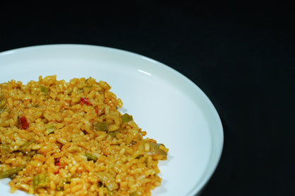 Arroz de champis y trigueros