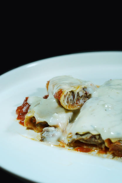 Canelones de Carrilleras