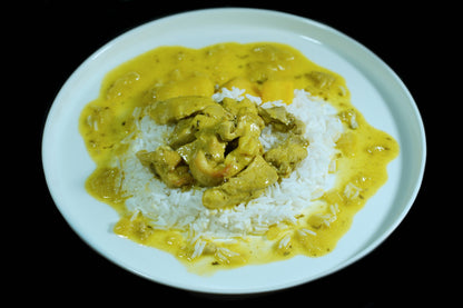 Pollo al Curry de mango