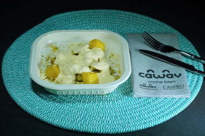 Pollo al Curry de mango