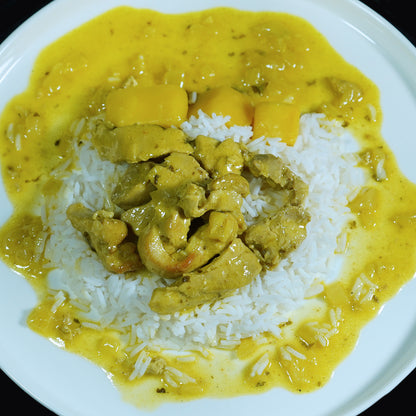 Pollo al Curry de mango